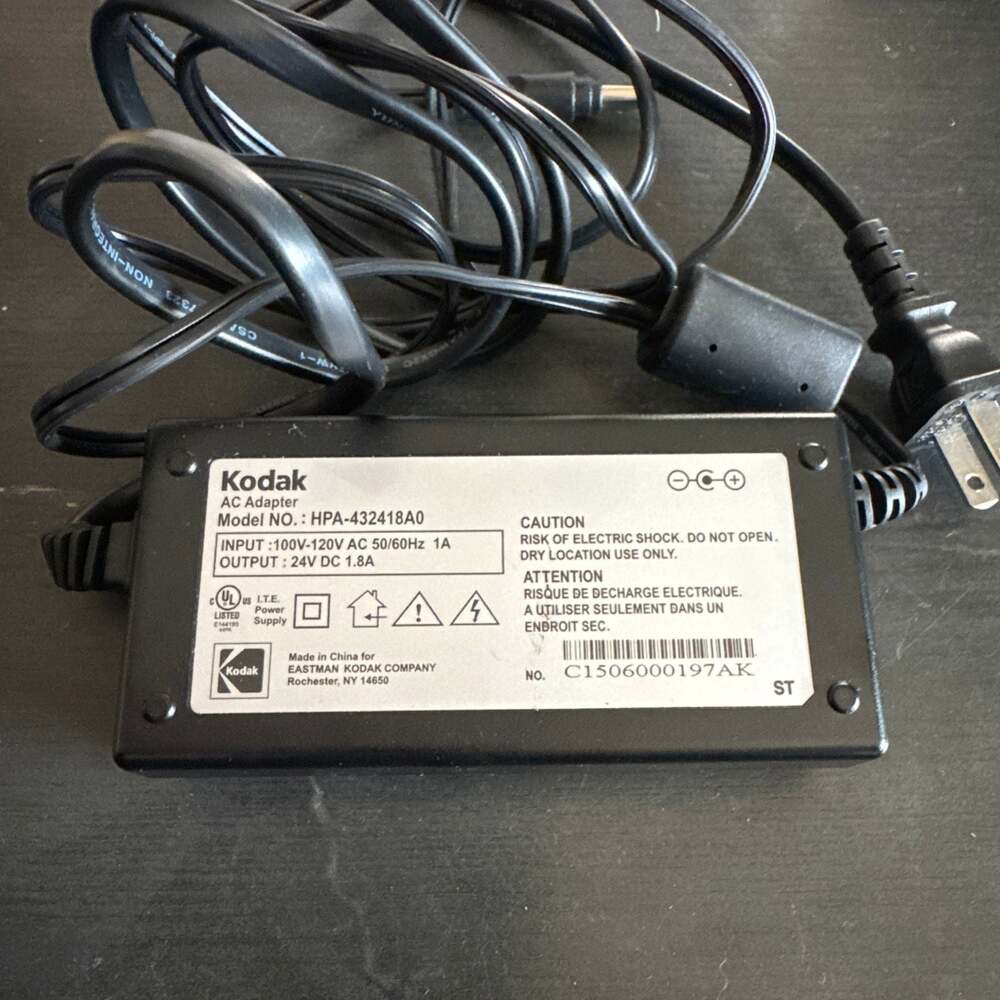 Kodak AC Adapter, Model HPA-432418A0